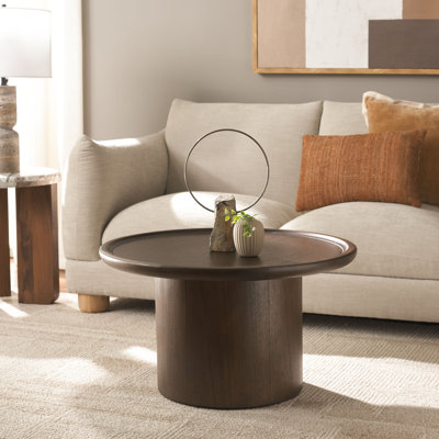 Acadia 28" W Pedestal Coffee Table