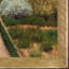 «Trees in Bloom» par Claude Monet - reproduction d'art sur toile encadrée-1071849908-1071854624