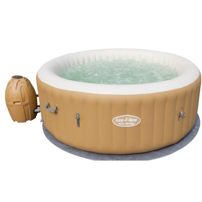 Symple Stuff Plastic Round Inflatable Hot Tub