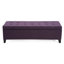 Rangement mauve - assure la stabilité du siège de salon en tissu, pin et contreplaqué pour une utilisation à long terme