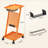 Hairdresser Utility Cart Salon Trolley With Pegboard-113457401