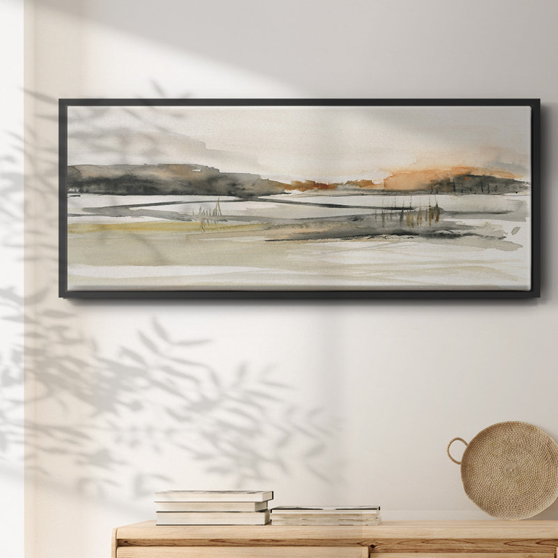 Turnwood Clearing- Framed Canvas, 20" H x 50" W