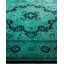 Tapis unique vert / noir 8 pi 4 po x 10 pi 1 po Yoshani