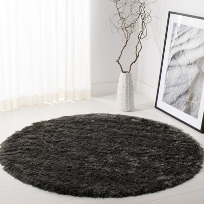 Tapis titane touffeté à la main Cimah 