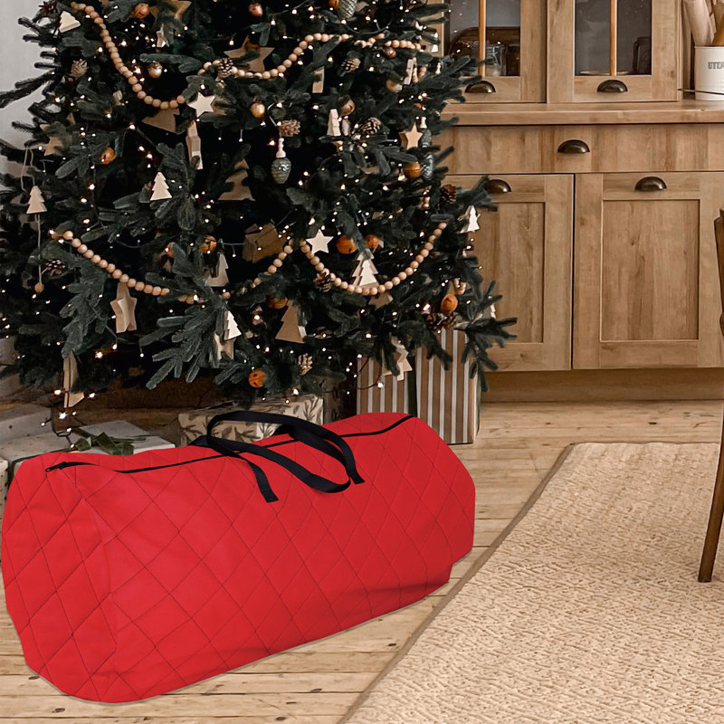 Grand sac de rangement matelassé multi-usage pour les Fêtes