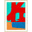 Color Perception 1' Framed Print on Glass