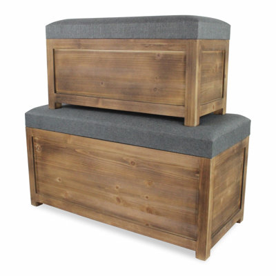 Eoin Linen Upholstered Storage Bench