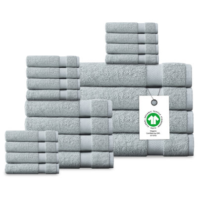 Ensemble de 20 serviettes en coton Delara