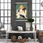 «Cats And She Lived Happily», reproduction de toile rectangulaire sur toile 1 pièce-1193773837
