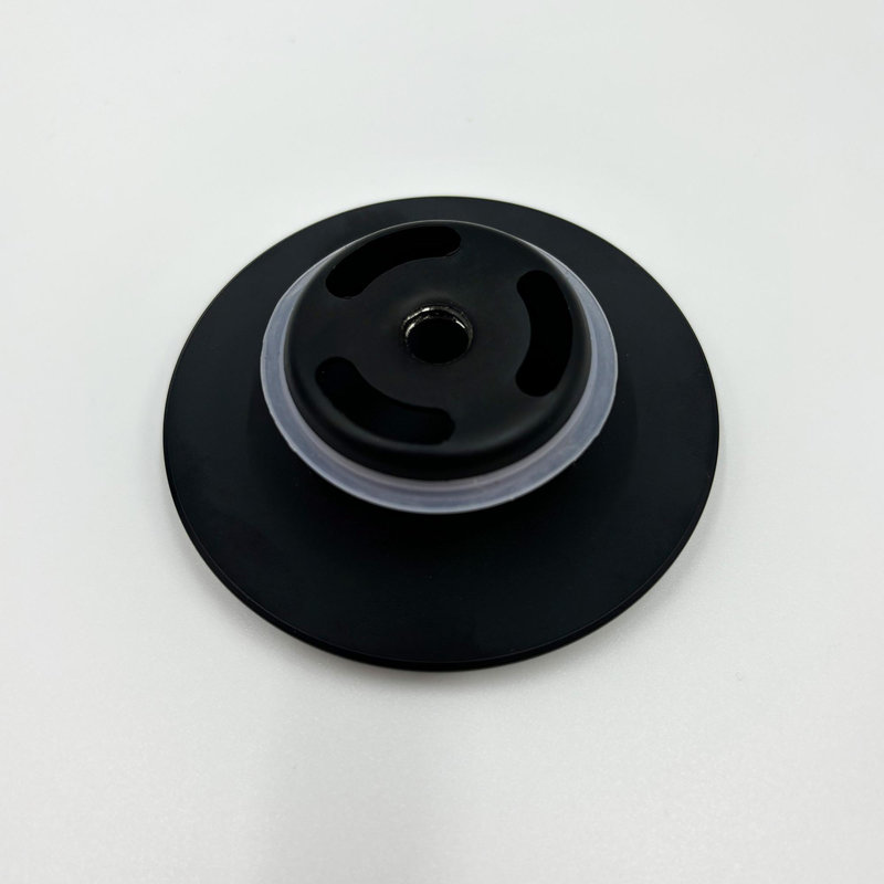 Robinet de lavabo de salle de bain à poignée simple avec bonde escamotable Waterfall, Noir mat