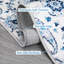 Tapis de salon lavable à la machine 8 x 8 x Tapis antidérapant pour chambre à coucher Tapis décoratif floral oriental -1445127381