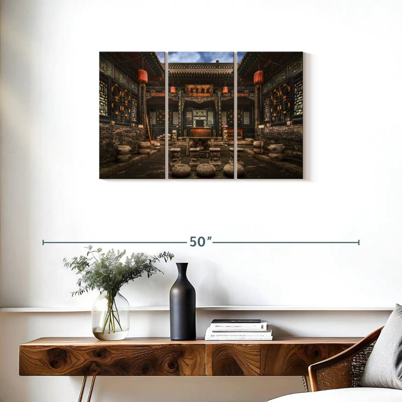 Lilie Ancient Pingyao Castle, 20" H x 33" W