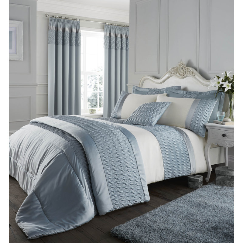 Quilted Luxury Satin Cafe Curtain