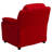Degnan Deluxe Padded Contemporary Kids Recliner with Storage Arms-1448710726