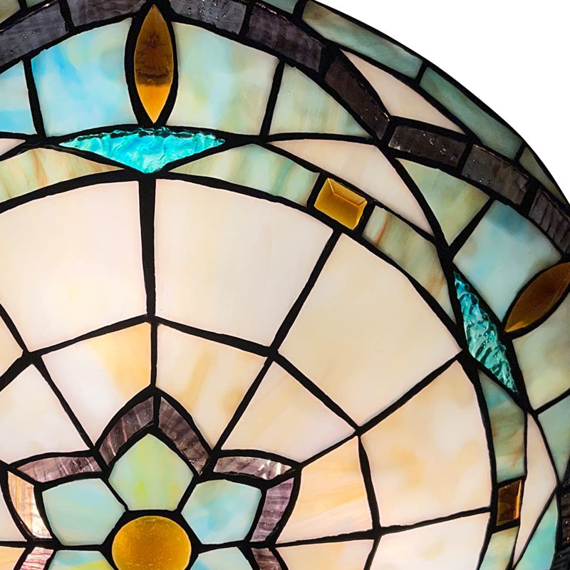 Rocland Tiffany Glass Flush Mount