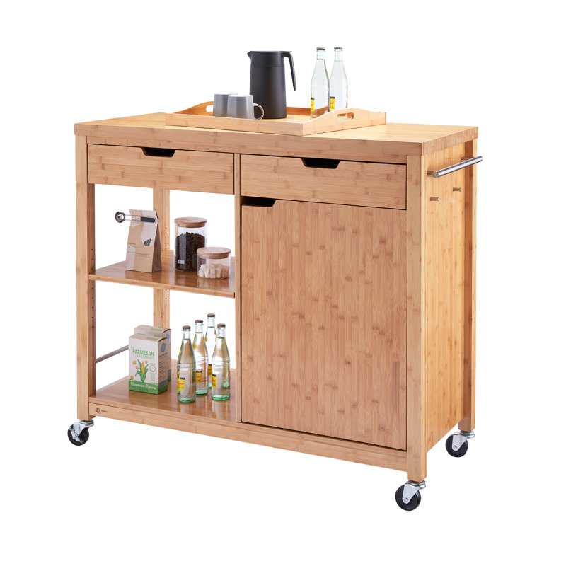 Solid Wood Kitchen Island