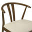 Ensemble de 2 chaises Lavin Wishbone, noyer-464897259