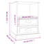 Colena 43cm W Manufactured Wood Bedside Table-1070561484