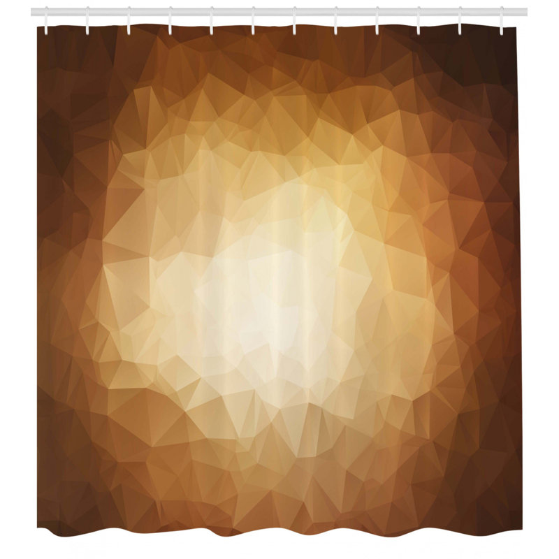 Shower Curtain with Hooks Included, 70" H x 69" W