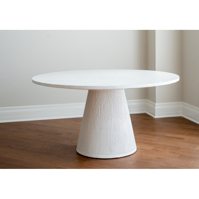 Lucca Round Dining Table, 30.5" H x 60" L x 60" W