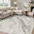 Galaxy Series Abrstract Black/Gray/Ivory/Beige Area Rug-1660931095-1653316294