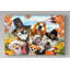 Autumn dogs-impression d’art graphique sur toile tendue-26854515
