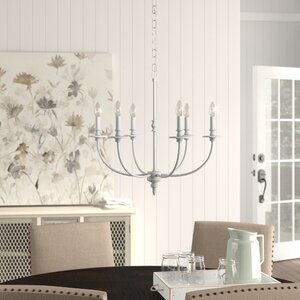 Lavonne 6 - Light Candle Style Classic Chandelier