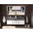 Russett 60 " W Wall Mounted Wall Mounted Single Double Vanity Bathroom Vanity With Solid Surface Top-459392712-459392710-446490787