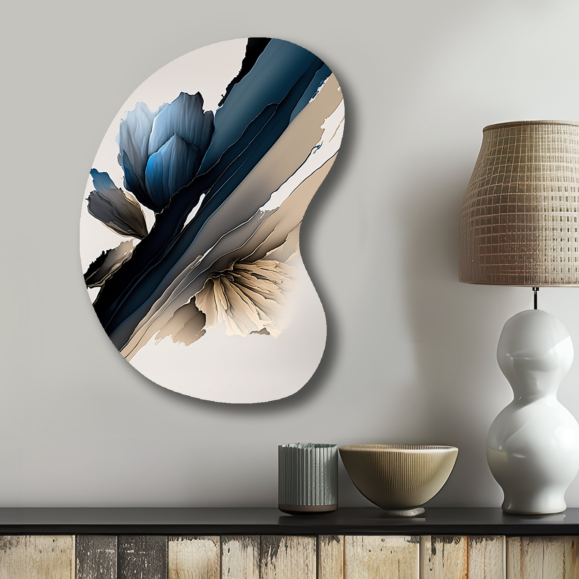 Design Art Hyper Realistic Peony Flowers III Peonies Boom Shape