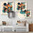 Modern Abstract Wall Decor on Metal-1216913676