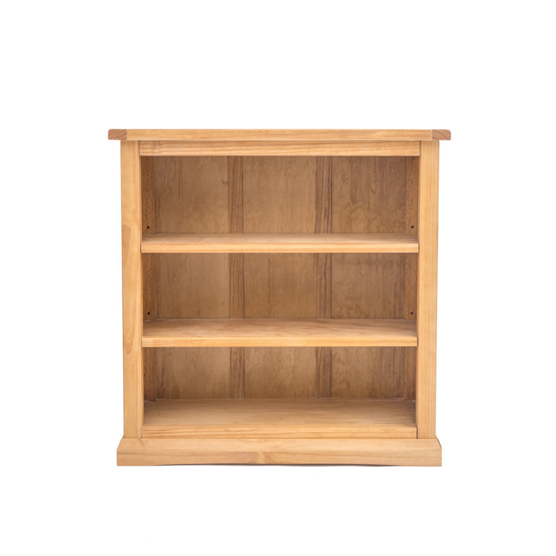 Ancram 90cm H x 90cm W Standard Bookcase, Waxed