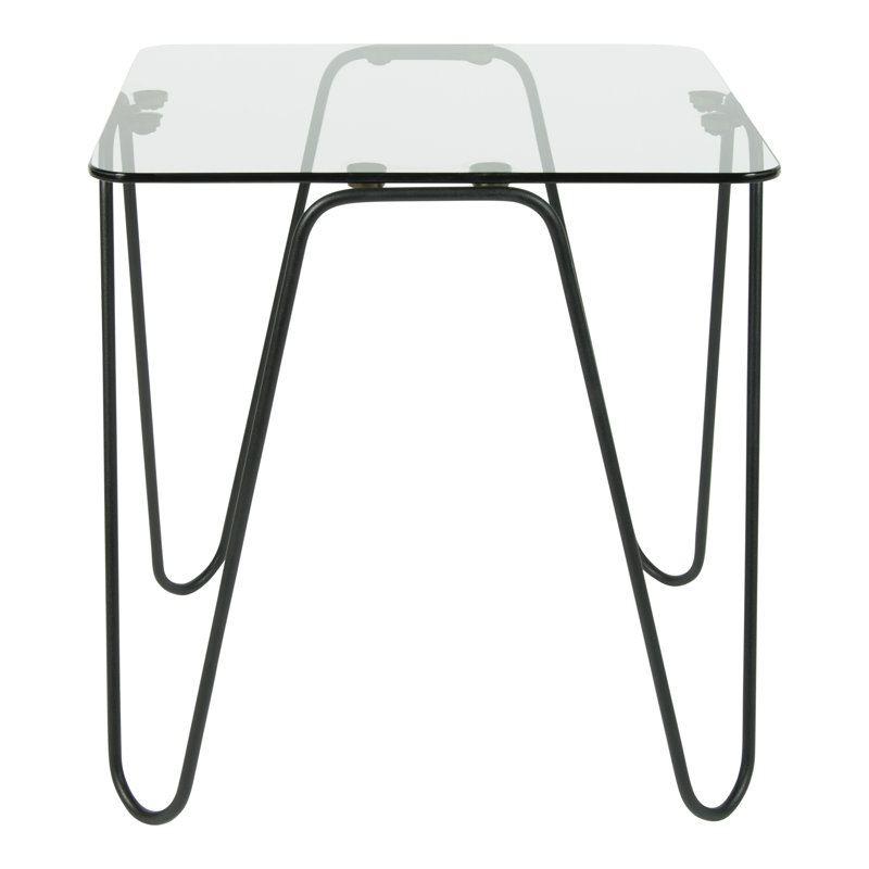 Minner Frame Coffee Table, H38 x L38 x W38cm, Smoked