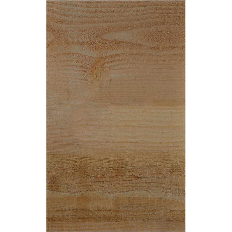 Corbeille Pescadero avec plaque arrière, H 10 po x l 6 po x P 10 po, Sapin de Douglas, Sciage brut