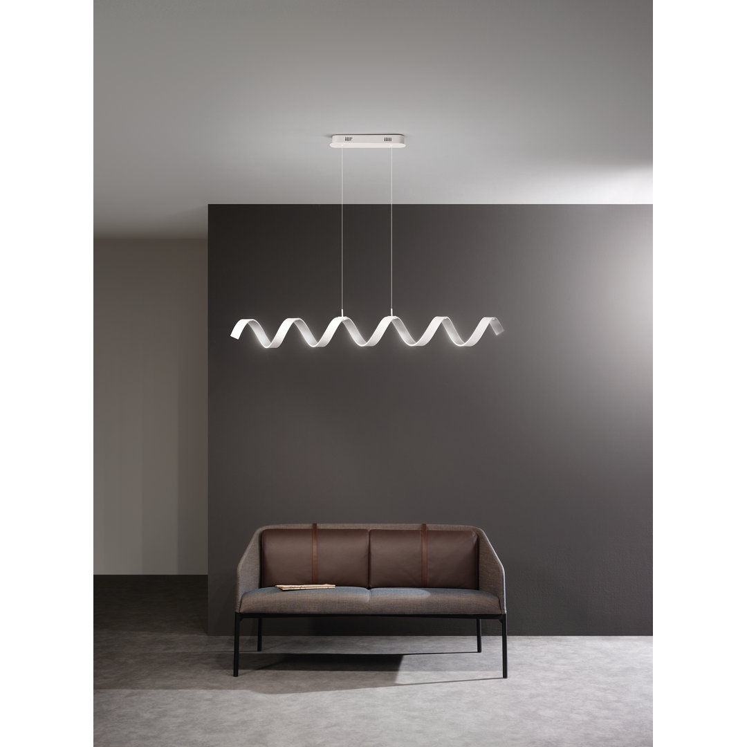 1-Light Geometric LED Pendant