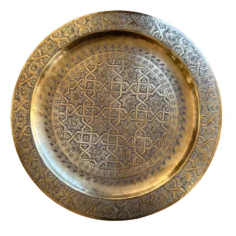 Brintney Brass Tray