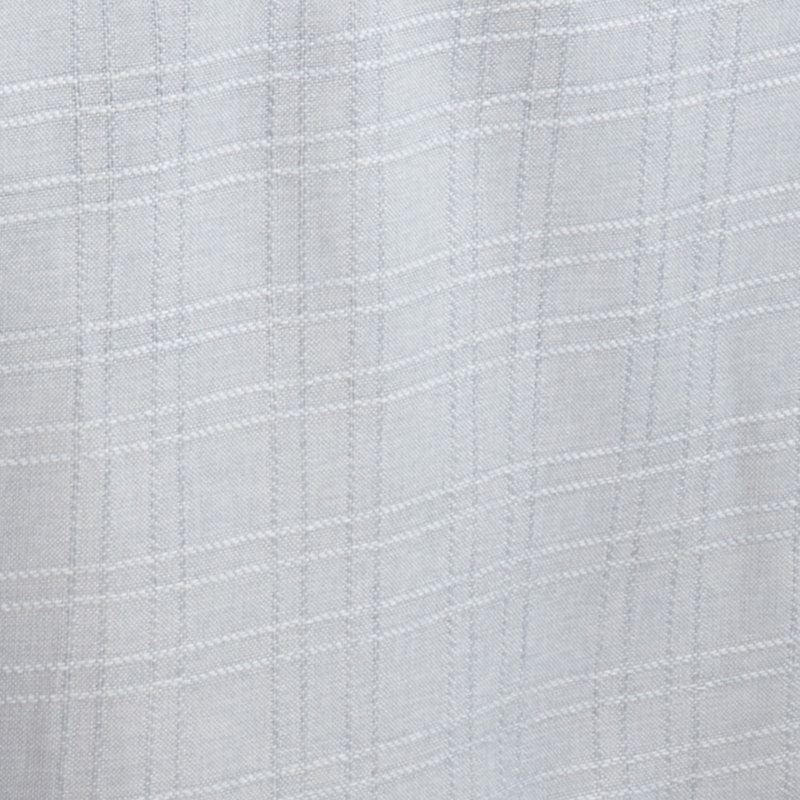 Classic Stitched Plaid Tablecloth, 140" L x 65" W, Blue