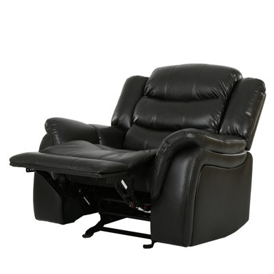 Recliner, Berry PU Upholstery Recliner, Glider Recliner