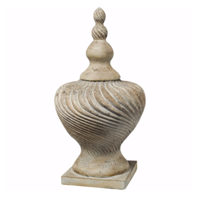 Vase de plancher en céramique avec couvercle Aberdeenshire
