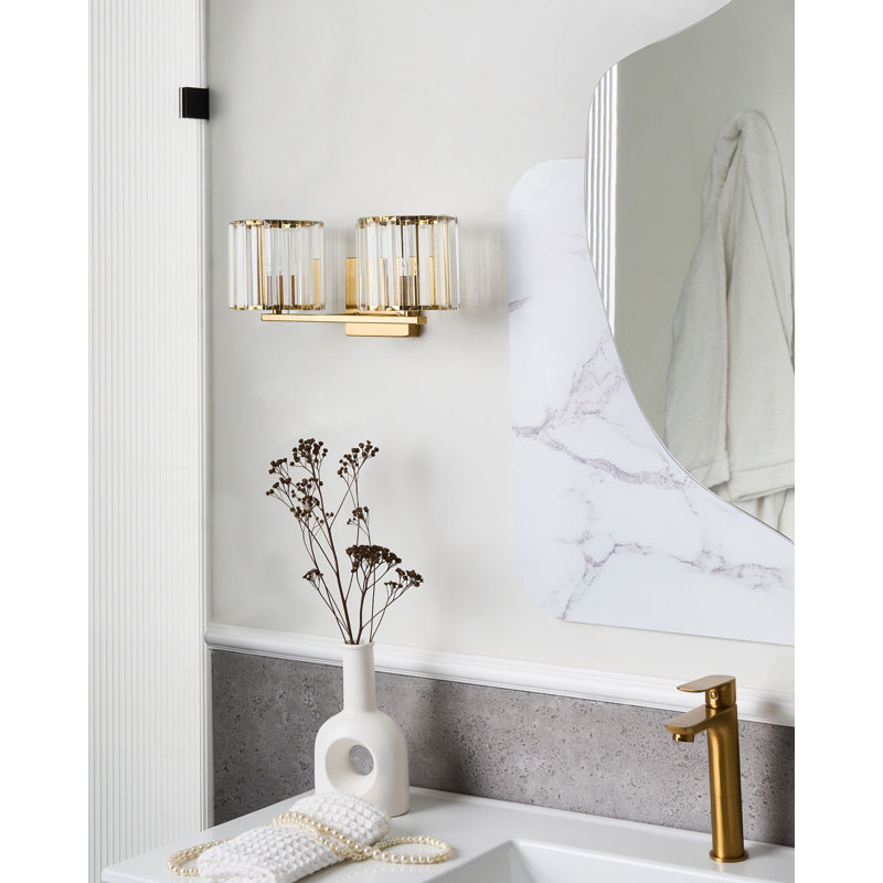 Iron Armed Sconce, Gold