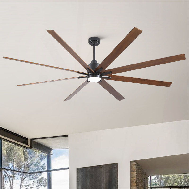 84" Lowe Profile Ceiling Fan with Light