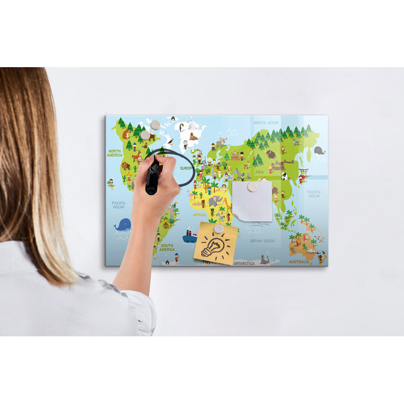 Magnetic Glass Dry Erase Board