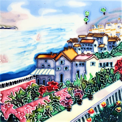 Ensemble de décorations murales pour plaque chauffante 8 x 8 po