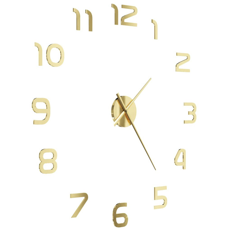 Gilchrist Metal Wall Clock, Gold