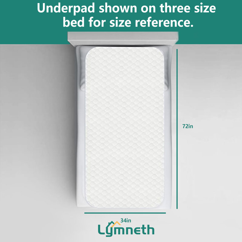 Protège-matelas résistants à l'abrasion hautement absorbants, Simple extra long