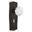 Prairie Plate with Decorative Keyhole and White Porcelain Door Knob-513892291-518936389