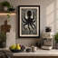 Octopus Starburst Graphic Art - Wrapped Canvas-352138667-352138670