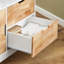 Deimos Solid Wood Top Kitchen Island