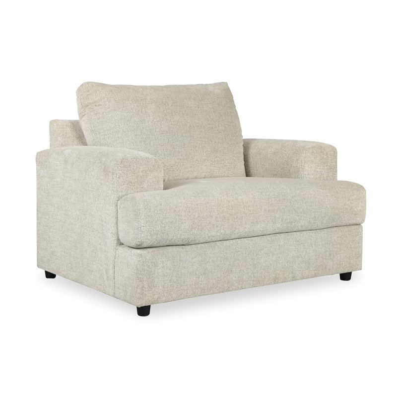 Aneysa Upholstered Accent Chair, Stone, Brown