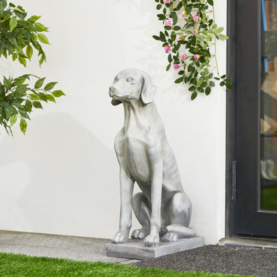 Hajrie Animals Weather Resistant UV Resistant Garden Statue