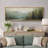 Lake River Landscape " Tranquil River Andest Antique Retro Fine Art Colorful Bedroom Extra Large Wall Decor "-96074486-111568057